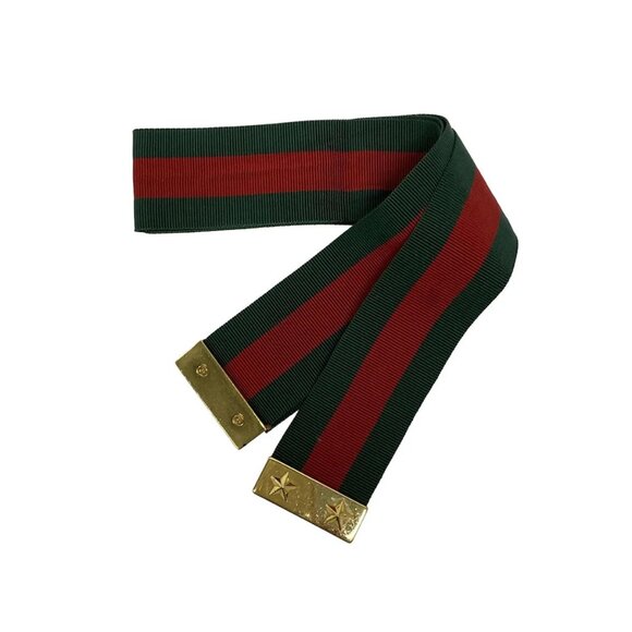 Authentic GUCCI Sylvie Mini Red Navy Leather Shoulder Bag br492-120725 - Picture 16 of 16